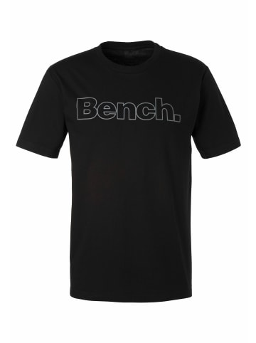 Bench T-Shirt in petrol, schwarz