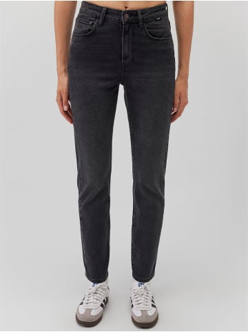 Mavi Jeans Jeans Hoher Bund 5-Pocket Robust in Schwarz-2