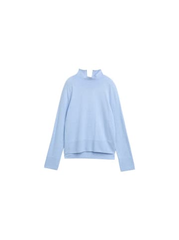 Tom Tailor Pullover in light fjord blue melange