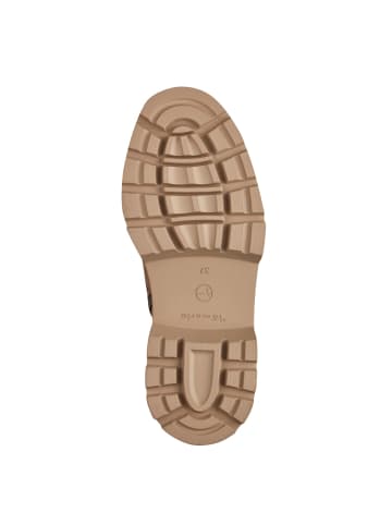 Tamaris Plateau Stiefeletten in Beige