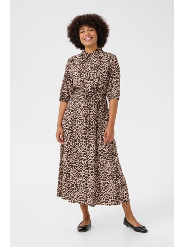 Cream Kleid CRTiah Feminine in Animal Neutral