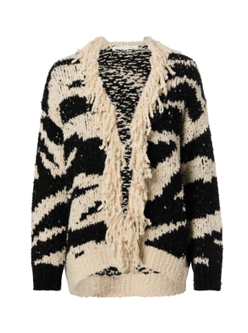 BETTY & CO Strickhülle in beige schwarz - 0001