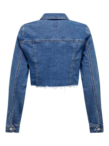 ONLY Jeansjacke in Medium Blue Denim