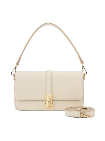 Seidenfelt Lilla Ro Schultertasche 24 cm in cream