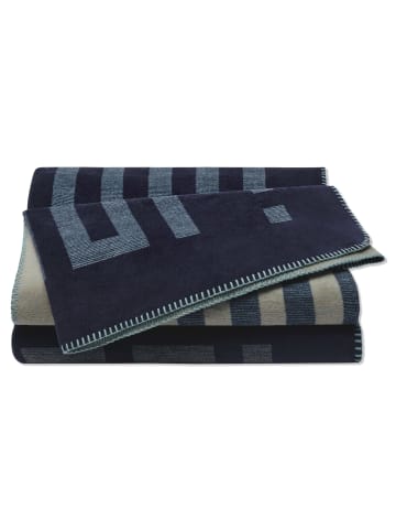 JOOP! JOOP! Wohndecken Bars Navy in Navy