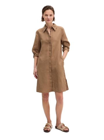 Marc O'Polo Leinenkleid loose in Burnt Brown