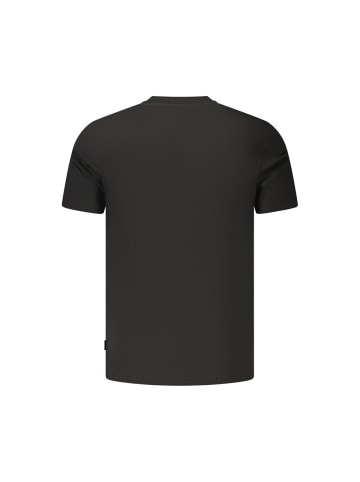Fila Schwarz Herren T-Shirt aus Baumwolle