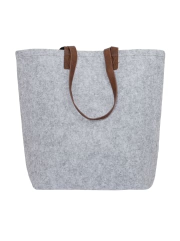 Lady Edelweiss Handtasche 40738 in hellgrau