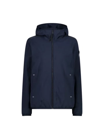 cmp Regenjacke Jacket Fix Hood in Dunkelblau