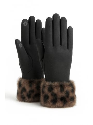 collezione alessandro Handschuhe " Puschel " in schwarz