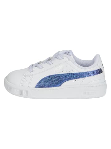 Puma Vikky Bioluminescence ACInf Kinder-Sneaker aus Leder Weiß
