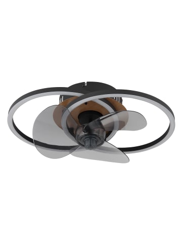 Globo lighting Deckenventilator "KAREN" in black