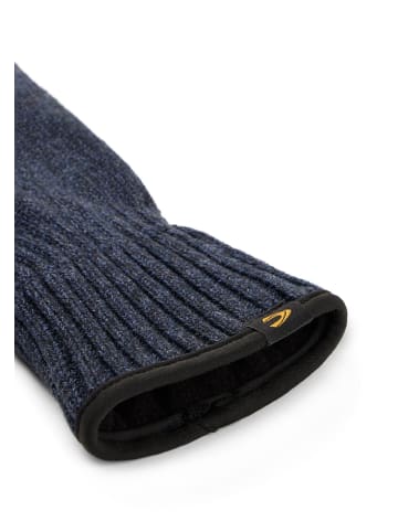 Camel Active Strickhandschuhe mit Fleecefutter in Navyblau