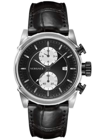 Versace Schweizer Uhr Chrono Urban in schwarz