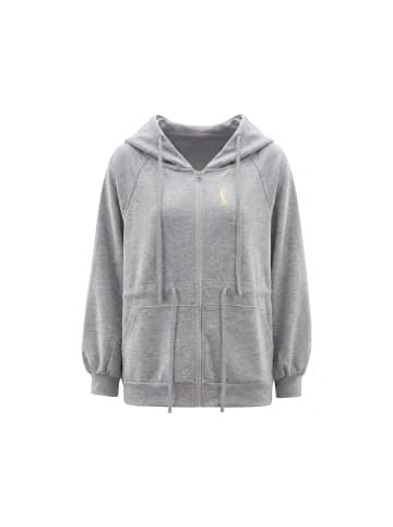 faina Women Hoodie in Grey Melange