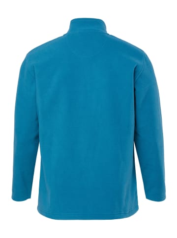 JP1880 Fleecejacke in lagunen grün