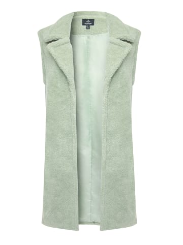 Threadbare Longweste Bella Borg Maxi Gillet in Olivgrün