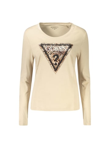 Guess Jeans Beige Baumwolle Damen T-Shirt