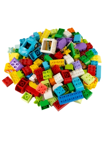 LEGO DUPLO Riesen Paket Bunt Gemischt 1 KG - ab 18 Monaten in multicolored