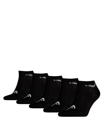 HEAD Socken 5er Pack in Schwarz