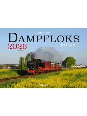 Heel Verlag Kalender - Dampfloks in Farbe Kalender 2026