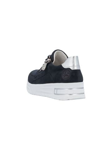 rieker Alabama-Sneaker aus Leder (niedrige Ausführung) Blau