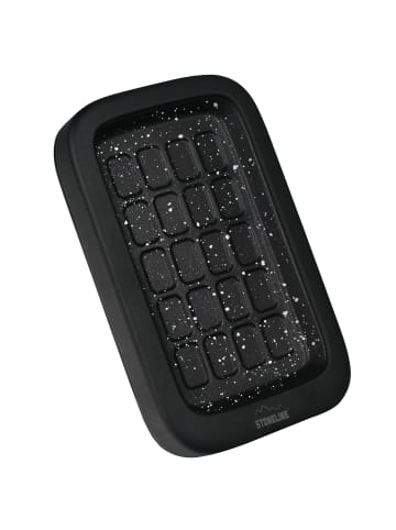 Stoneline Schokoladenform Tief | 22,5x14 cm | mit Kühlung in Schwarz