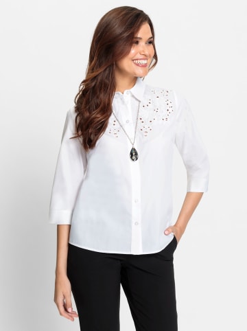WITT WEIDEN Hemdbluse in ecru