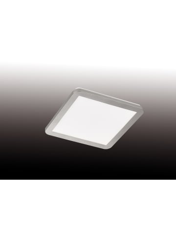 FISCHER & HONSEL LED-Deckenleuchte Gotland in Nickelfarben / weiß -  (L)30 x (B)30 x (H)3 cm