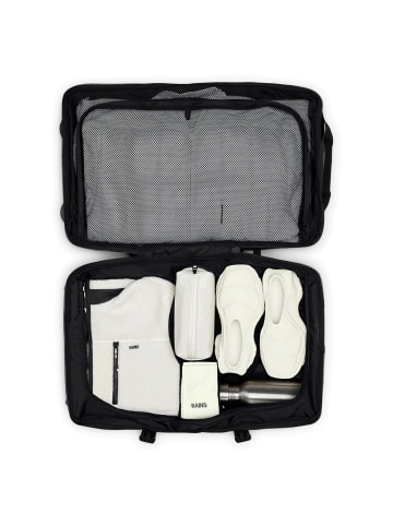 RAINS Texel Checkin Bag W3 - Rollenreisetasche 64 cm (black) in schwarz