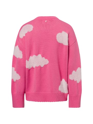 NÜMPH Pullover Nuheavenly in rosa weiß - 0001