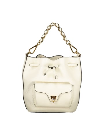 COCCINELLE Weiß Handtasche aus Leder