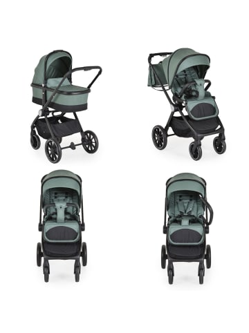 Cangaroo Kinderwagen 3 in 1 Christiano in grün
