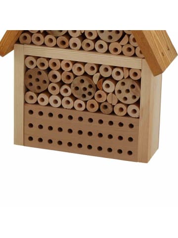 Siena Garden Bienenhaus "Prag", 26 x 9 x 38 cm in Braun/Natur in Braun/Natur