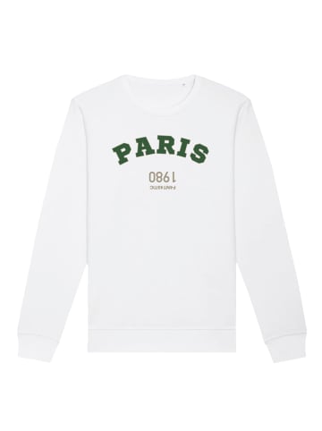 F4NT4STIC Unisex Sweatshirt Paris 1980 in weiß