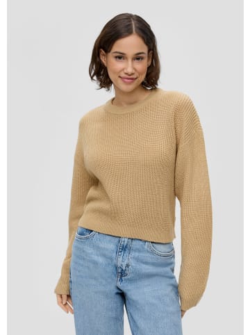 QS Strickpullover in 8170_beige