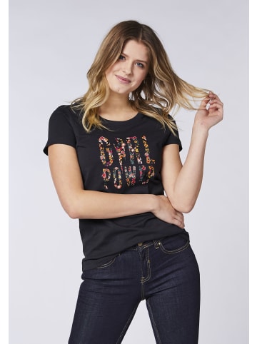 Oklahoma Jeans T-Shirt in Schwarz