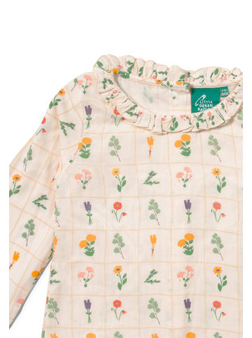 Little Green Radicals Bluse aus Bio-Baumwolle in Creme