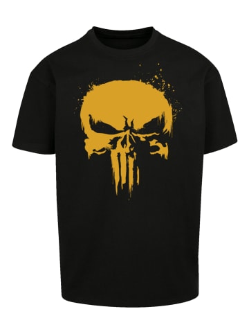 F4NT4STIC Oversize T-Shirt Marvel Punisher Gold in schwarz