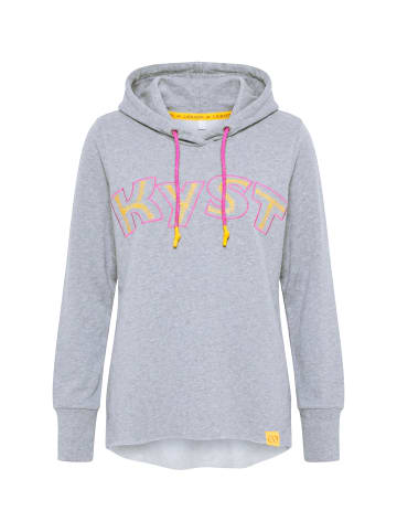 LAURASØN Sweatshirt in grau melange