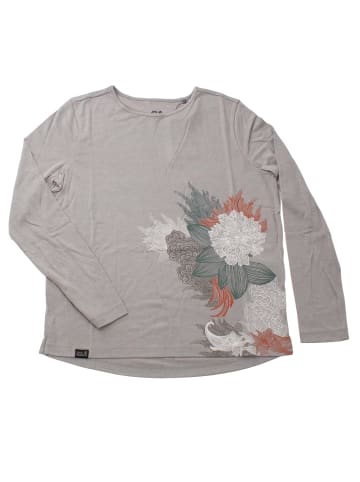Jack Wolfskin Shirt Sky Flex Longsleeve Women in Grau