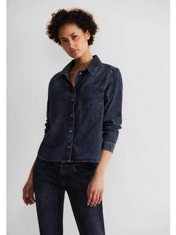 Street One Langarmbluse in blue soft wahsed