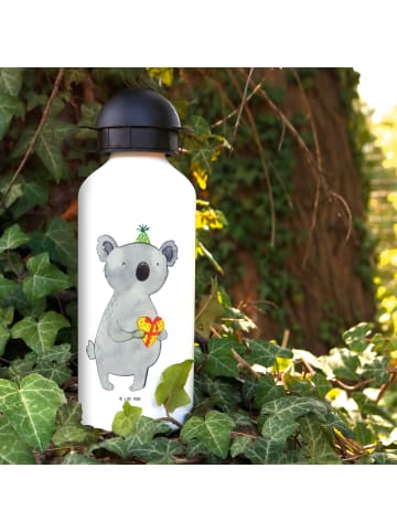 Mr. & Mrs. Panda Kindertrinkflasche Koala Geschenk ohne Spruch in Weiß