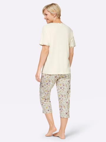 WITT WEIDEN Schlafanzug in champagner-bedruckt