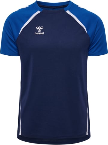 Hummel Sportshirt "Hmllead 2.0 Jersey S/S" in Blau