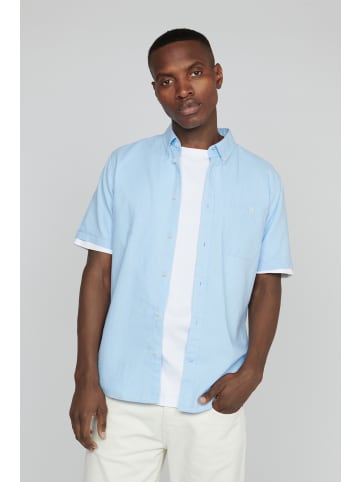 Matinique Kurzarmhemd MAtrostol Gerade Passform in Chambray Blue