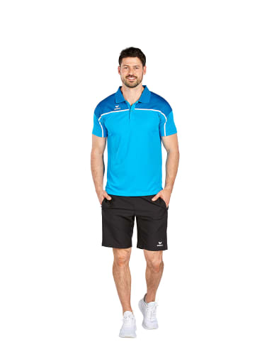 erima Herren Change By Erima Poloshirt in curacao/mykonos/weiß