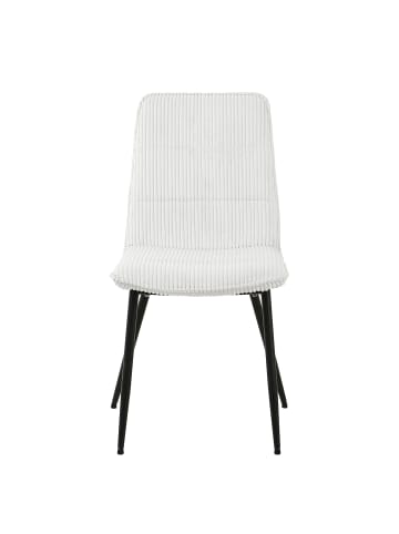 home24 Polsterstuhl EUPO 4er-Set in Creme