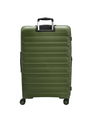 D&N Travel Line 4700+ - 4-Rollen-Trolley L 78 cm erw. (schwarz) in olive green