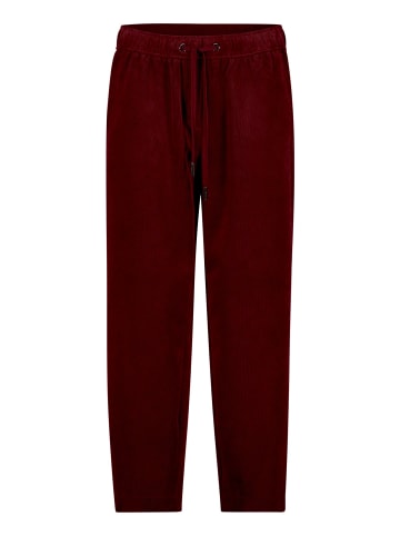 BETTY & CO Casual-Hose mit elastischem Bund in Fall Burgundy